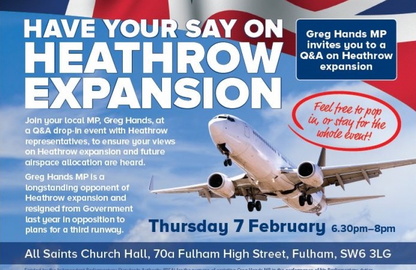 Have your say on Heathrow expansion