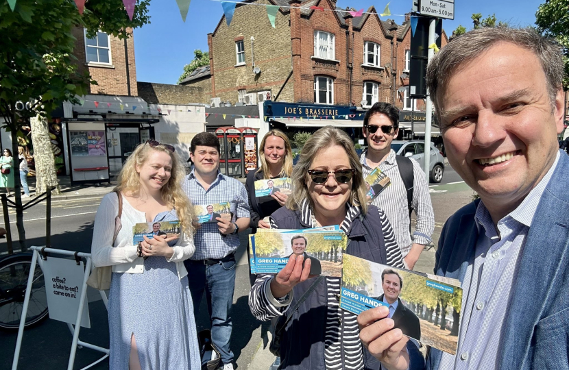 Canvassing in Fulham