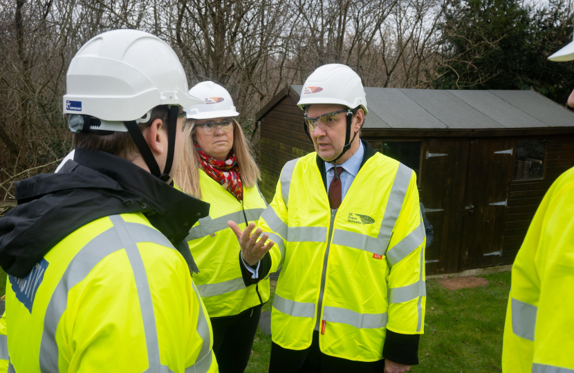 Greg visits Kent as he works with UK Power Networks to restore power across the UK