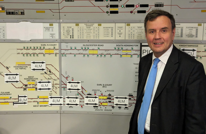 Greg Hands MP welcomes increase in District Line capacity