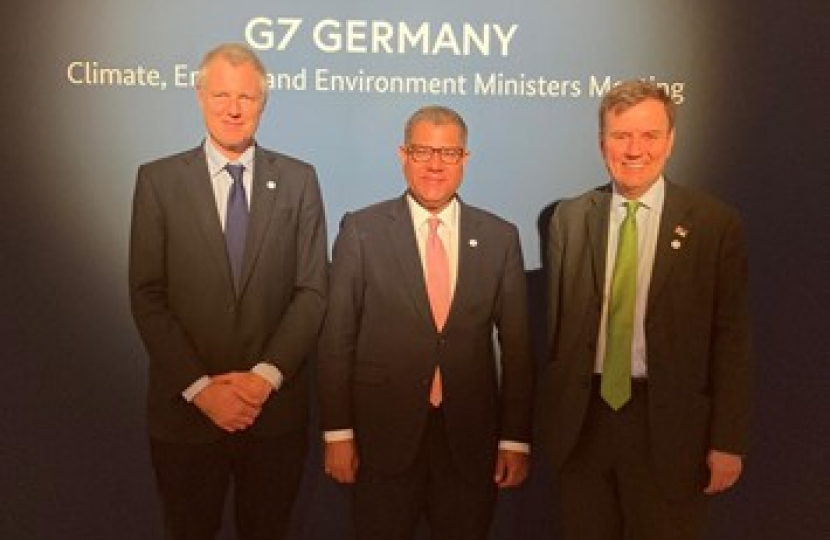 Greg visits Berlin as Minister for Energy, Clean Growth and Climate Change