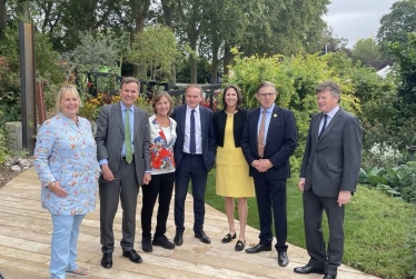 Greg Hands MP at RHS Chelsea Flower Show