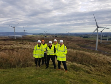 Greg Hands MP visits wind farms in Scotland